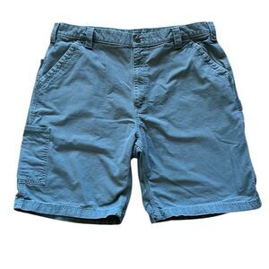 Carhartt Mens Grey Cargo Shorts